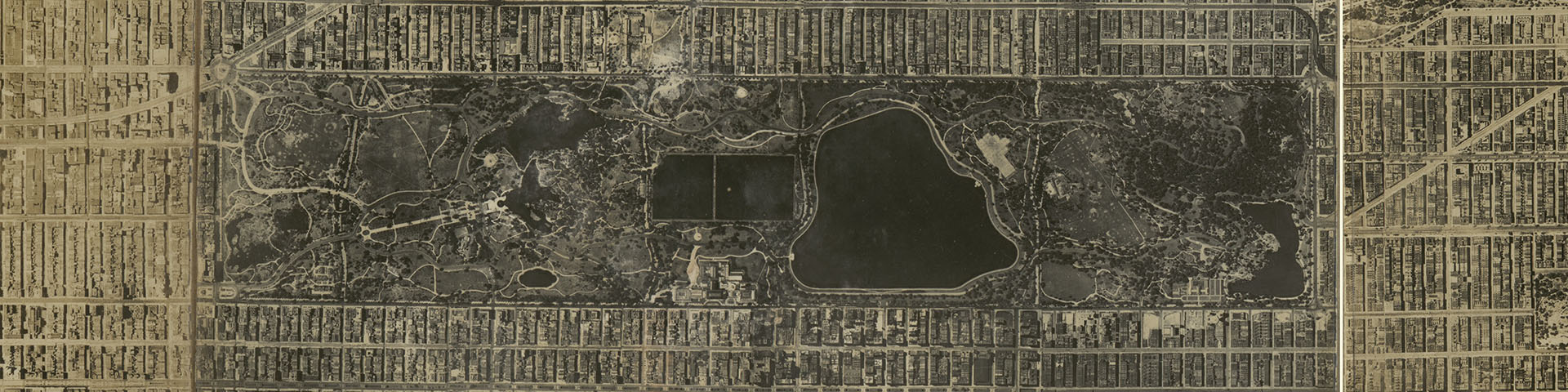 Aerial survey, Manhattan Island, New York City